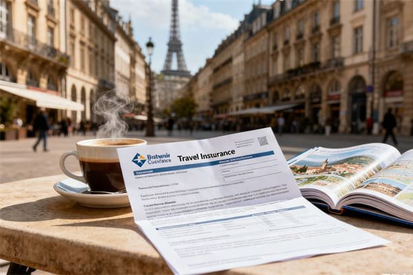 यूरोप यात्रा बीमा लागत का विवरण