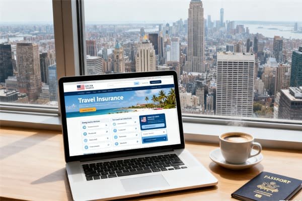 यूएसए यात्रा बीमा कवरेज तुलना